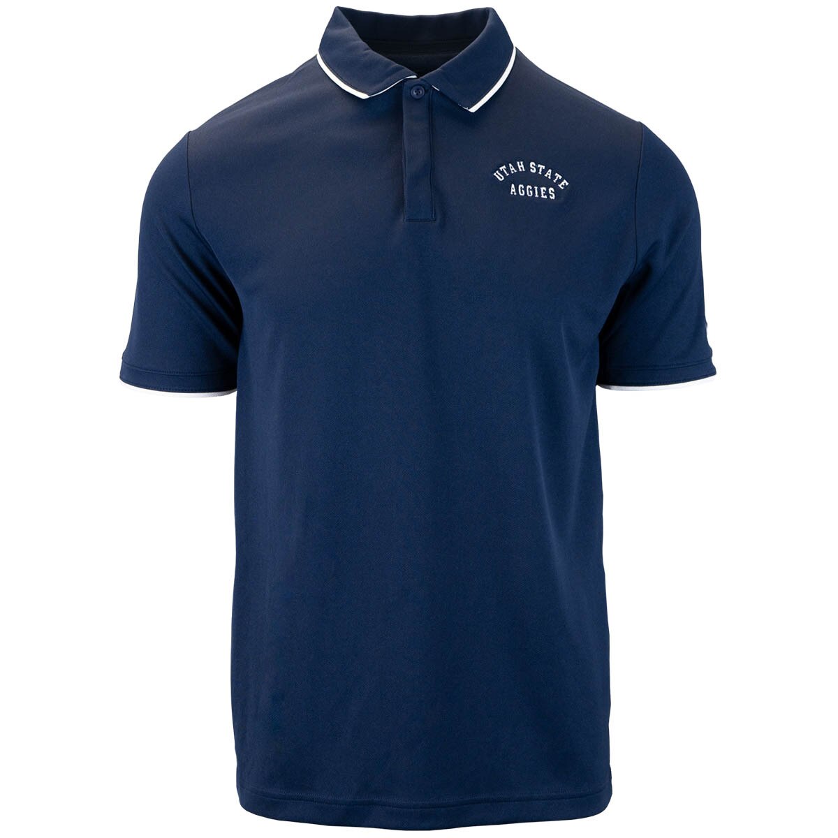 Utah state aggies nike embroidered polo navy